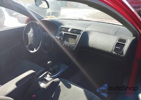 2004 Honda Civic Ex from USA, damaged, VIN 1HGEM219X4L057041